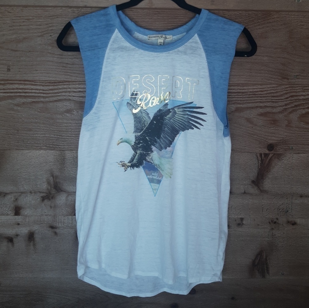 Express Desert Rose Muscle Tank
